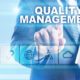 How is the quality management system certification achieved?